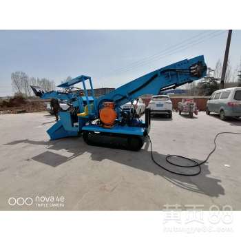 【晶石礦洞除渣機價格宏圖機械80輪式扒渣機耙裝機生產(chǎn)廠家】-